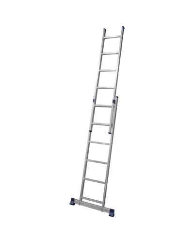 Nərdivan Alumet 9 pilləli iki hissəli aluminium (Tam və /\ şəklində) (H2 5209)