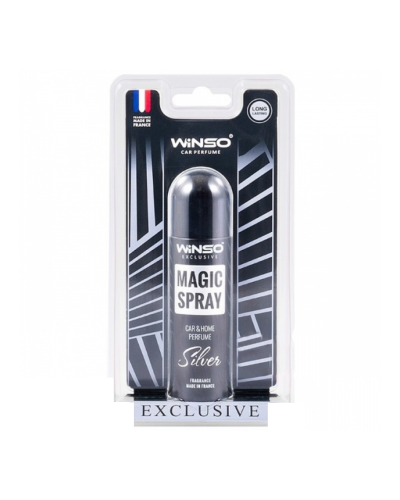 Aromatizator Winso Exclusive Magic Spray 30 ML Silver 534092