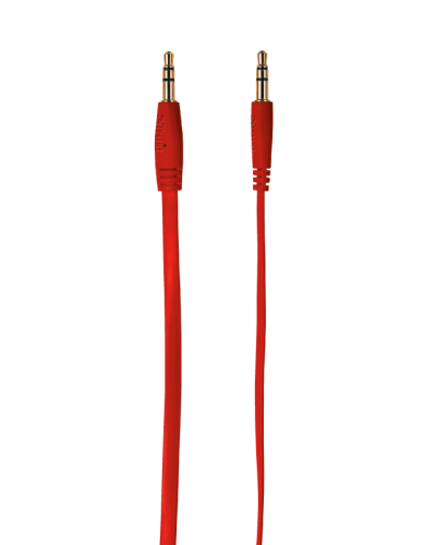 Trust Flat Audio Cable 1M Red