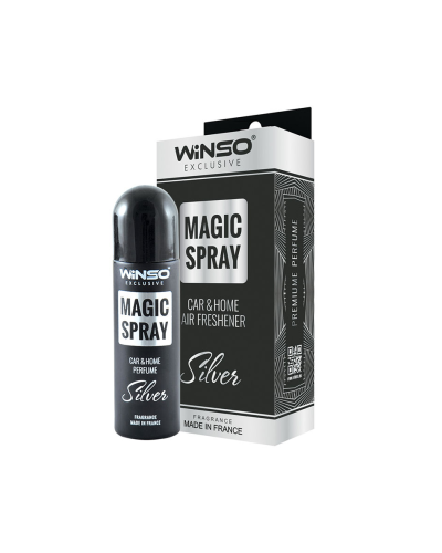 Aromatizator Winso Exclusive Magic Spray 30 ML Silver 531850