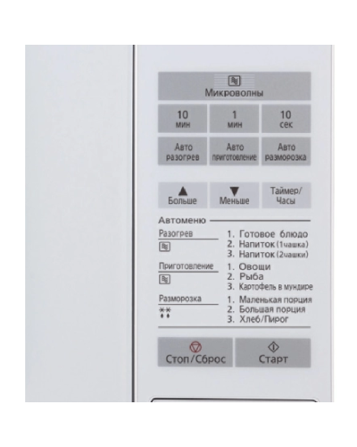 Mikrodalğalı soba Panasonic NN-ST251WZPE