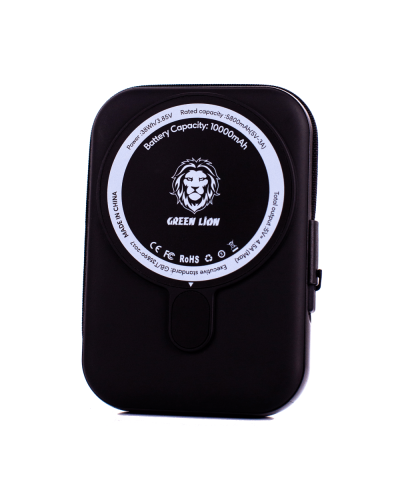 Power Bank Green Lion Monaco MagSafe 10000 mAh 22.W Black GNMGMPB10KBK