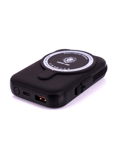 Power Bank Green Lion Monaco MagSafe 10000 mAh 22.W Black GNMGMPB10KBK