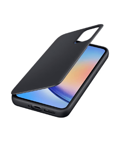 Qoruyucu örtük Samsung A34 Smart View Wallet Black EF-ZA346CBEGRU