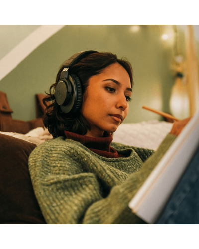 Qulaqlıq Audio-Technica On Ear ATH-M20XBT Black