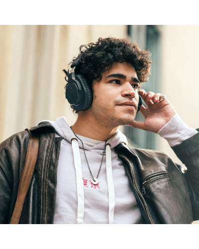 Qulaqlıq Audio-Technica On Ear ATH-M20XBT Black