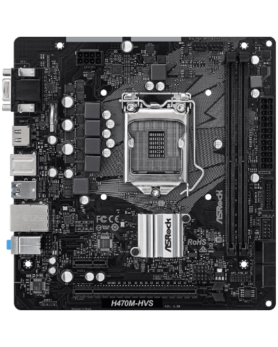 ASRock H470M-HVS Intel LGA 1200