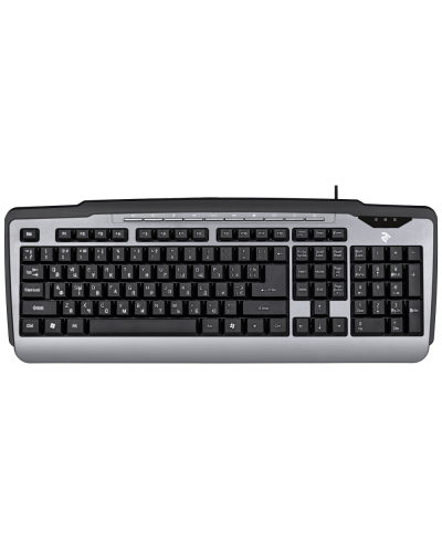 Klaviatura 2E KM1010 USB Black