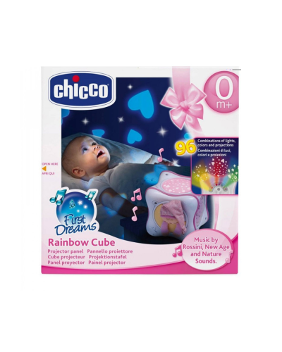 Oyuncaq proyektor Chicco Rainbow/ 00002430100000 (Çəhrayı)