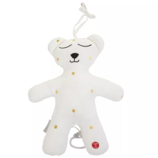 Balaca Ayı Teddy Musiqili Oyuncaq 40 sm Jersey Gold Dots
