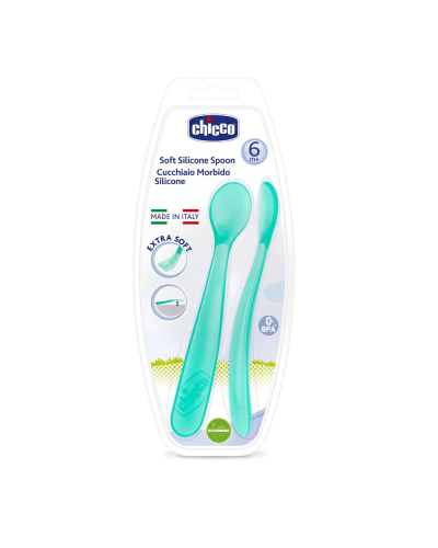 Uşaq üçün silikon qaşıqlar Chicco 00006828210000