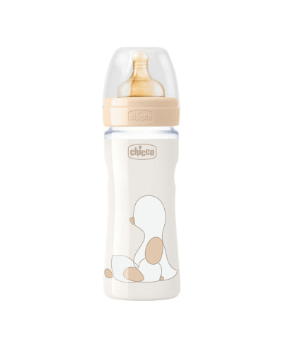 Şüşə butulka Chicco Touch lateks yavaş axınlı/ 00027720300000  240ml