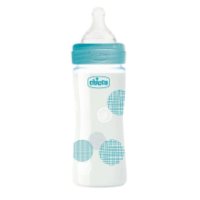 Şüşə butulka Chicco Wellbeing yavaş axınlı / 00028721200000 250ml
