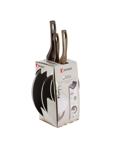 Tava dəsti Bergner 3PC İsland Soul BGEU-5157