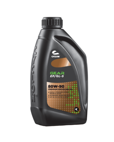 Mühərrik yağı CYCLON Gear EP GL - 5 SAE 80W/90 1L