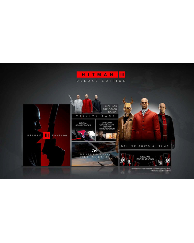 Disk PlayStation 4 (Hitman 3 Deluxe Edition (PS VR))