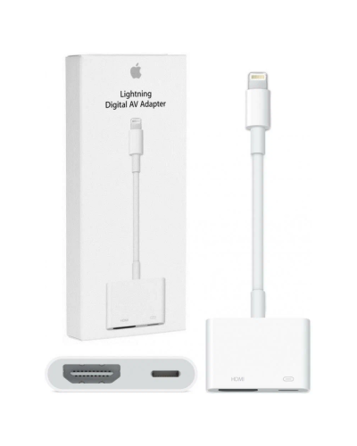 Apple Lightning To Av Adapter MD826