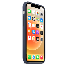 Qoruyucu örtük iPhone 12/12 Pro Silicone MagSafe Deep Navy