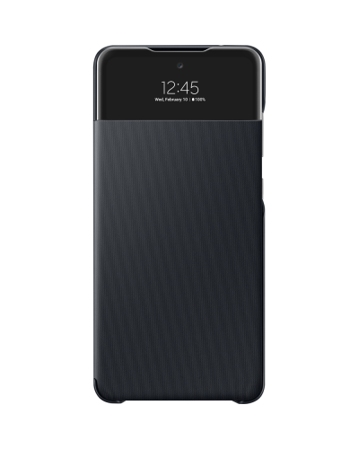Qoruyucu örtük Samsung A72 S View Wallet Cover Black EF-EA725PBEGRU