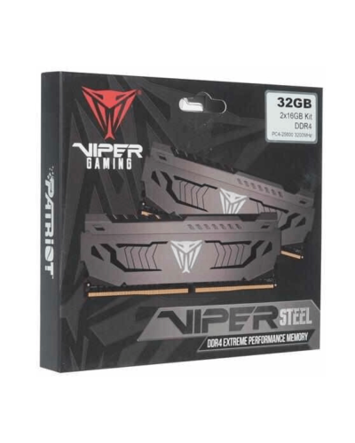 Patriot Viper Steel 16GB 3000MHz CL16 UDIMM KIT PVS416G300C6K
