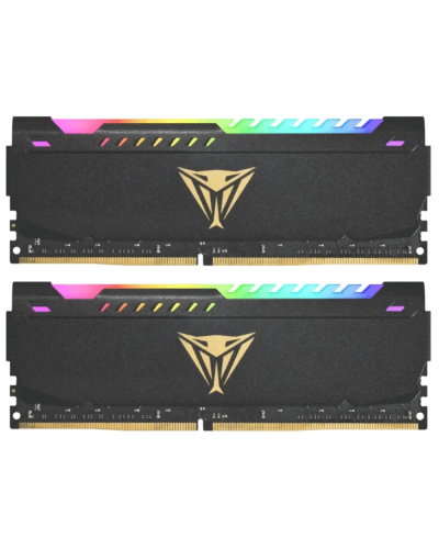 Patriot Viper Steel RGB 16GB 3200MHZ CL18 UDIMM KIT PVSR416G320C8K