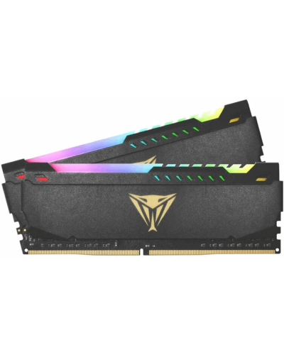 Patriot Viper Steel RGB 16GB 3200MHZ CL18 UDIMM KIT PVSR416G320C8K