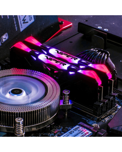 Patriot Viper RGB 32GB 3200MHZ CL16 UDIMM KIT BK PVR432G320C6K