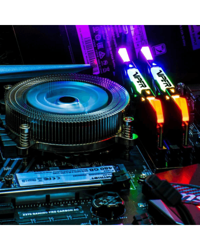 Patriot Viper RGB 32GB 3200MHZ CL16 UDIMM KIT BK PVR432G320C6K