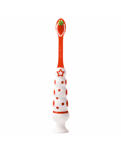 Uşaq diş fırçası Longa Vita 5-10+ F-32S 643540737229 qırmızı