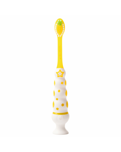 Uşaq diş fırçası Longa Vita 5-10+ F-32S 643540737229 sarı