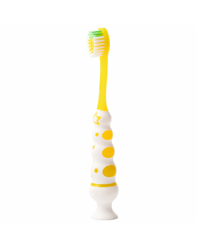 Uşaq diş fırçası Longa Vita 5-10+ F-32S 643540737229 sarı