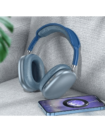 Qulaqlıq Borofone BO22 Elegant BT On Ear Blue