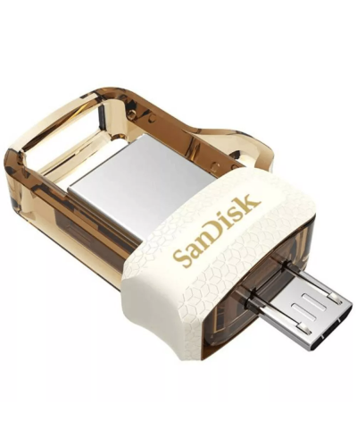 SanDisk SDDD3-064G-G46GW 64 GB Dual Flash Drive