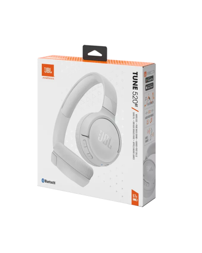 Qulaqlıq JBL Tune 520BT White / JBLT520BTWHT