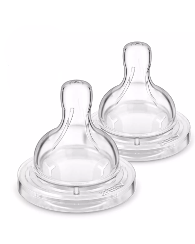 Qidalandırıcı üçün əmzik Philips Avent Anti-colic SCF636/27 2 ədəd