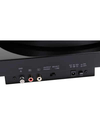 Turntable Audio-Technica AT-LPW50PB Manual Belt Drive Wood Base Piano Black