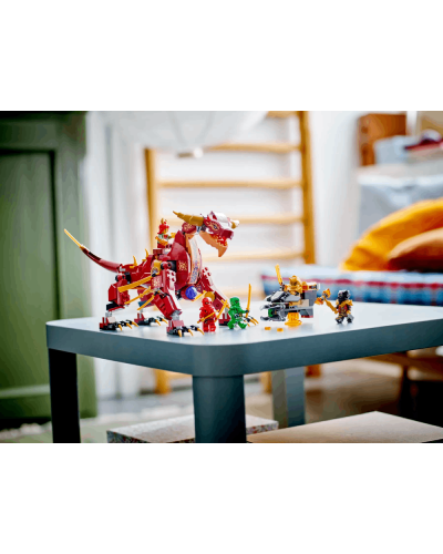 LEGO Ninjago Heatwave Transforming Lava Dragon 71793