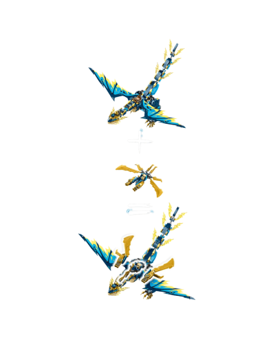 LEGO Ninjago Elemental Dragon vs. The Empress Mech 71796 / 5702017413105