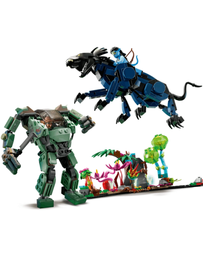 LEGO Avatar Neytiri & Thanator vs. AMP Suit Quaritch 75571 / 5702016913590