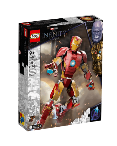 LEGO  Marvel Iron Man Figure to Build 76206