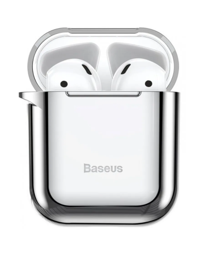 Baseus Airpods 1/2 Case Silver Arappod-AOS