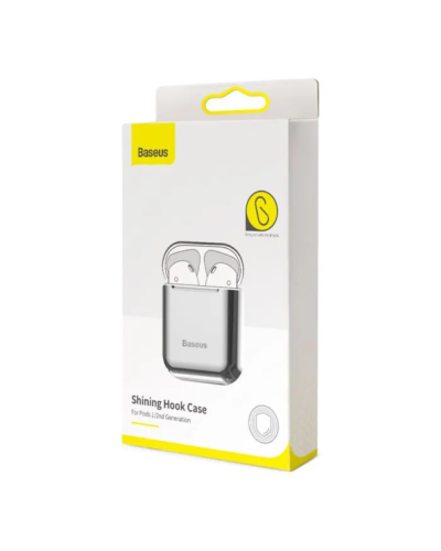 Baseus Airpods 1/2 Case Silver Arappod-AOS