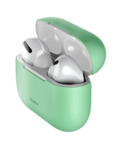 Baseus Silica Case For Airpods Pro Green WIAPPOD-ABZ06