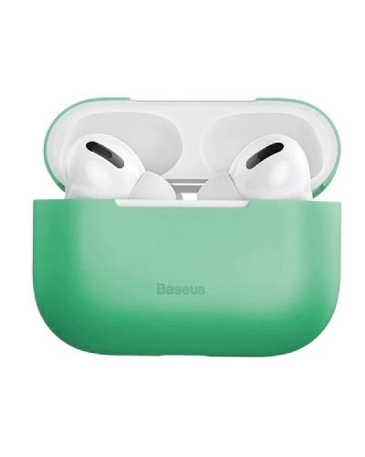 Baseus Silica Case For Airpods Pro Green WIAPPOD-ABZ06