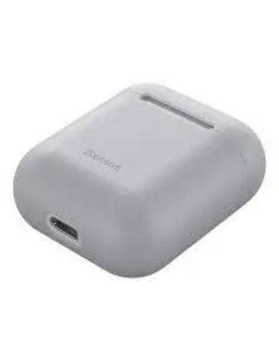Baseus Silicon Case Airpods 1/2 Grey Wiappod-Bzog