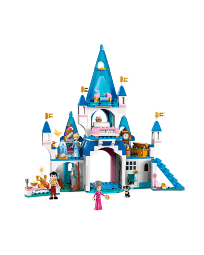 LEGO Disney Princess Cinderella and Prince Charming's Castle 43206 / 5702017154336