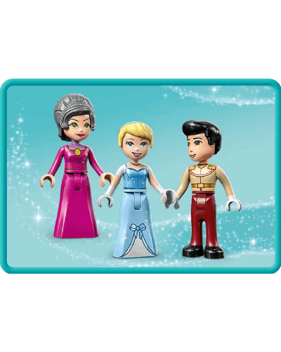 LEGO Disney Princess Cinderella and Prince Charming's Castle 43206 / 5702017154336