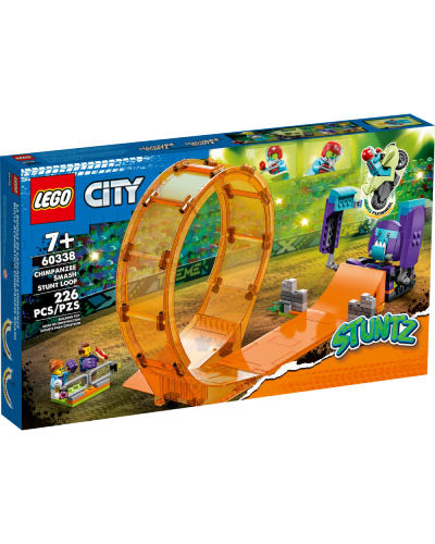 LEGO City Stuntz Smashing Chimpanzee Stunt Loop / 60338