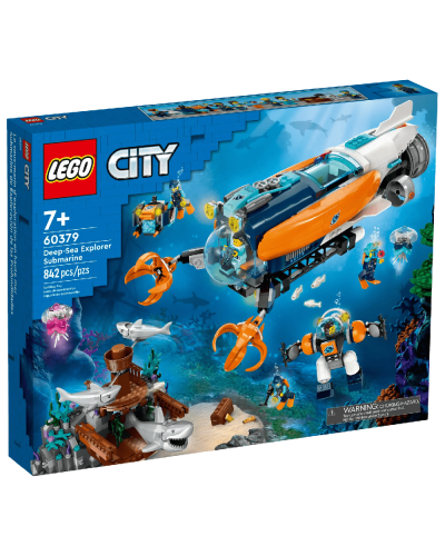 LEGO City Exploration Deep Sea Explorer Submarine 60379 / 5702017416397