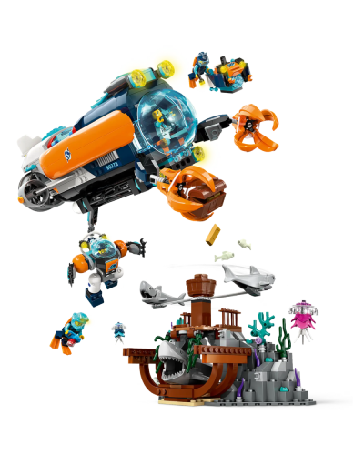 LEGO City Exploration Deep Sea Explorer Submarine 60379 / 5702017416397